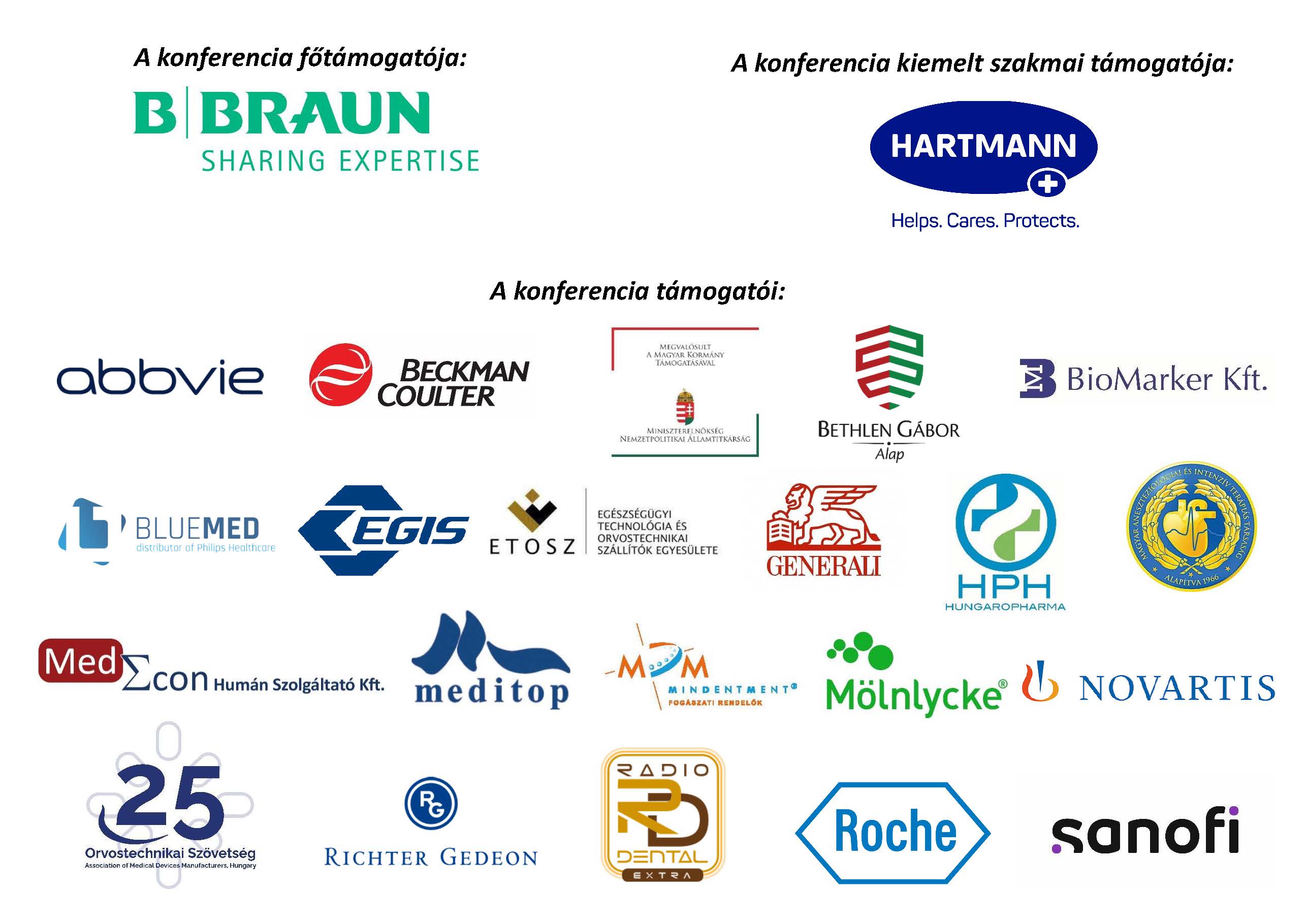 logók támogatókról